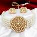 Pearl Choker Necklace Set